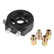 Car Modification Oil Temperature and Oil Pressure Gauge Adapter (Black) - Engine Fittings by PMC TechLife | Online Shopping South Africa | PMC TechLife | Buy Now Pay Later Mobicred