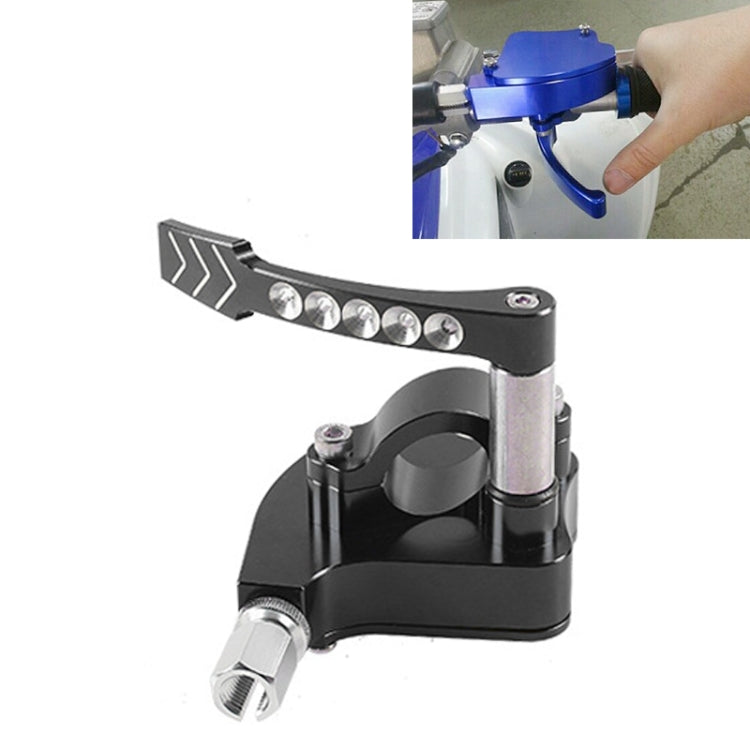 Motorcycles 7/8 Thumb Throttle Assembly Pull (Black)
