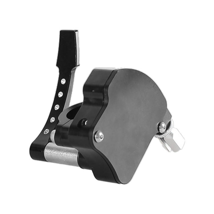 Motorcycles 7/8 Thumb Throttle Assembly Pull (Silver)