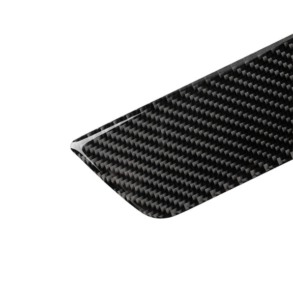 2 PCS Carbon Fiber Car Back Door Threshold Decorative Sticker for Tesla Model 3