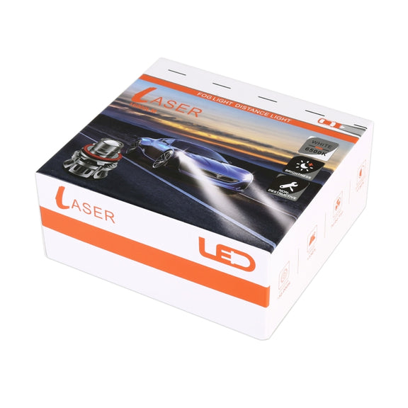 1 Pair H7 27W / DC12V Car Aluminum Alloy LED Headlight (White Light)