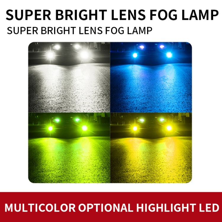 1 Pair H7 27W / DC12V Car Aluminum Alloy LED Headlight (White Light)