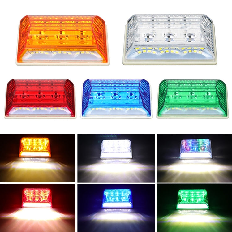4 PCS ZS-6001 DC24V Car / Truck Side Marker Indicator Lights Bulb Lamp (White Light)
