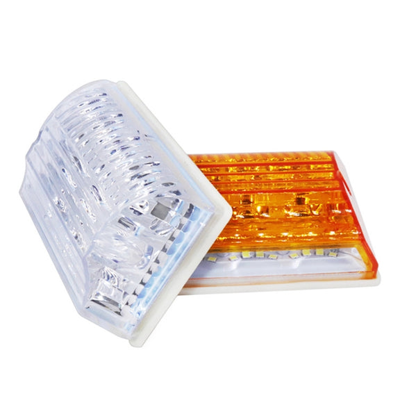 4 PCS ZS-6001 DC24V Car / Truck Side Marker Indicator Lights Bulb Lamp (Colorful Light)
