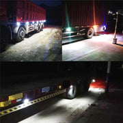 10 PCS ZS-7009 DC24V Water-resistant Car / Truck Side Marker Indicator Lights Bulb Lamp(Yellow Light)