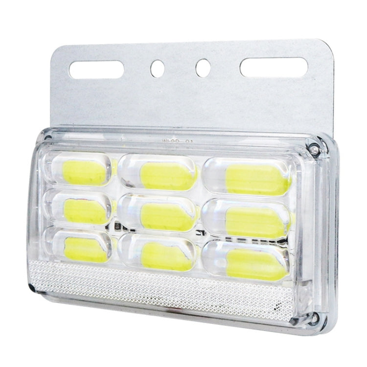 4 PCS ZS-9001 DC24V 9D Water-resistant Car / Truck Side Marker Indicator Lights Bulb Lamp (Blue Light)