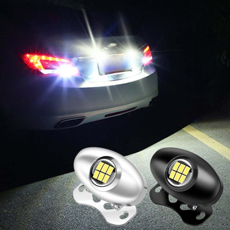 Car Adjustable LED Super Bright Flashing Reversing Light (Silver)