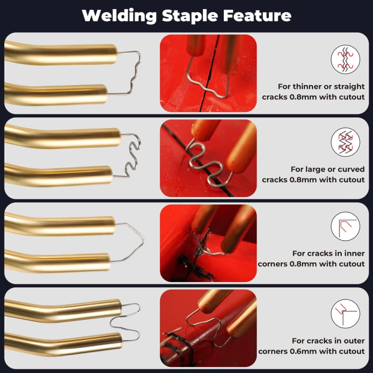 70W Hot Stapler Plastic Welding Machine Car Bumper Repair Kit Plier, US Plug