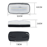 2 PCS MK-190 Truck LED Side Marker Light (White Light)