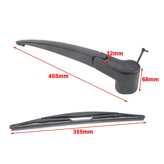 JH-BK15 For Buick Rainier 2007-2017 Car Rear Windshield Wiper Arm Blade Assembly 15232653