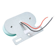 2 PCS 24V 12LED Car Oval Side Lamp (Yellow Light)