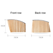 4 in 1 Car Auto Sunshade Curtains Windshield Cover Set (Gold)