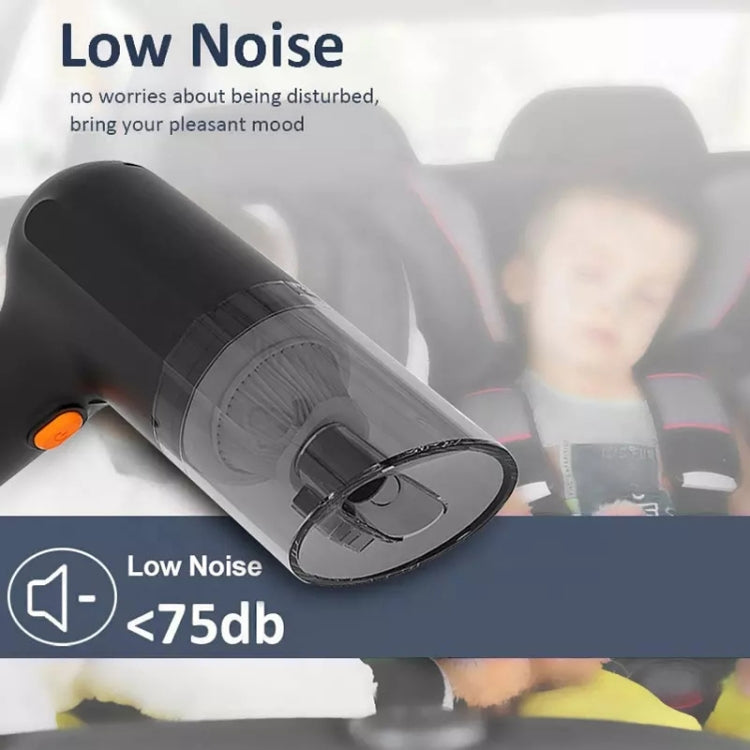 Car Portable Handheld Powerful Vacuum Cleaner Style: Wired(Green)