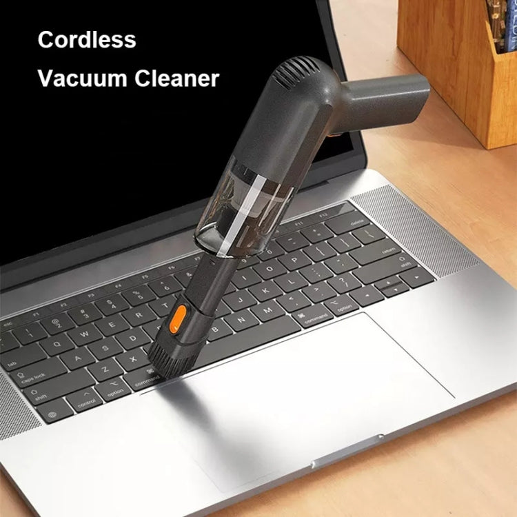 Car Portable Handheld Powerful Vacuum Cleaner Style: Wired(Green)