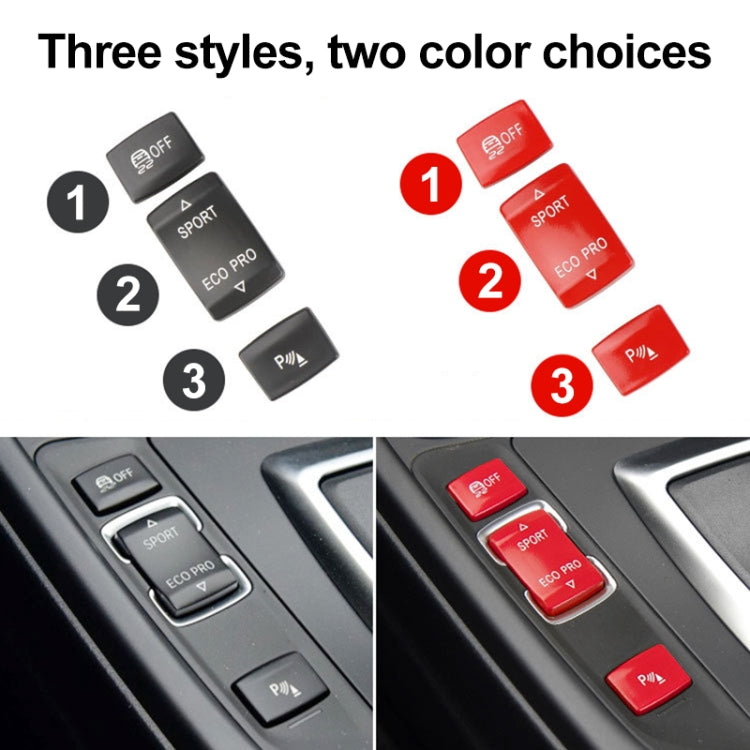 For BMW 3 Series Left Driving Car Central Control Multi-function ESP Button 6131 9252 912(Black)