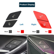 For Mercedes-Benz E-Class 2016-2021 Left Driving Car Right Side Door Lock Switch Buttons 2059055251(Red)