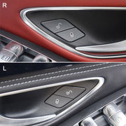 For Mercedes-Benz E-Class 2016-2021 Left Driving Car Left Side Door Lock Switch Buttons 2059055251 (Red)