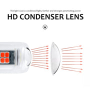 2pcs 1156 DC12V / 2.16W / 0.18A / 480LM Car LED Turn Signal Light(Red Light)