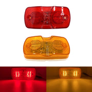 2pcs MK-106 Truck 12LEDs Side Marker Light (Red Light)