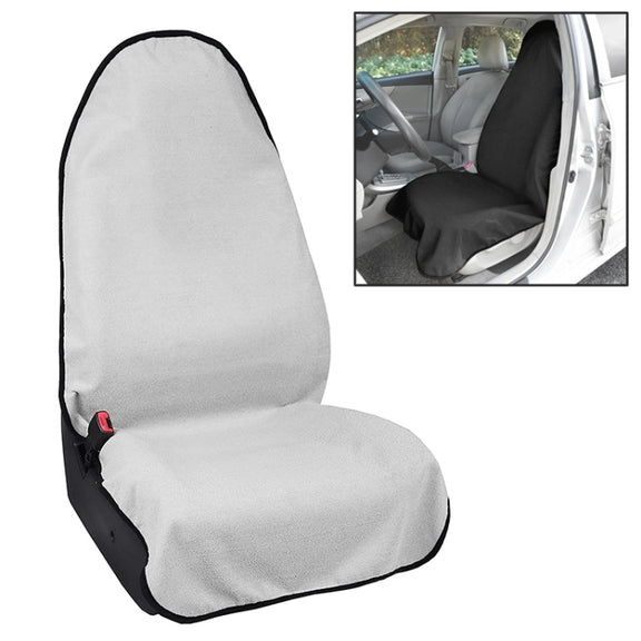 Car Universal Water-resistant Anti-skid Seat Cover (White)