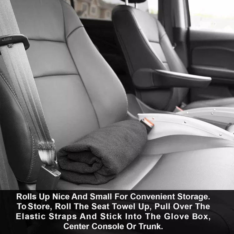 Car Universal Water-resistant Anti-skid Seat Cover (White)