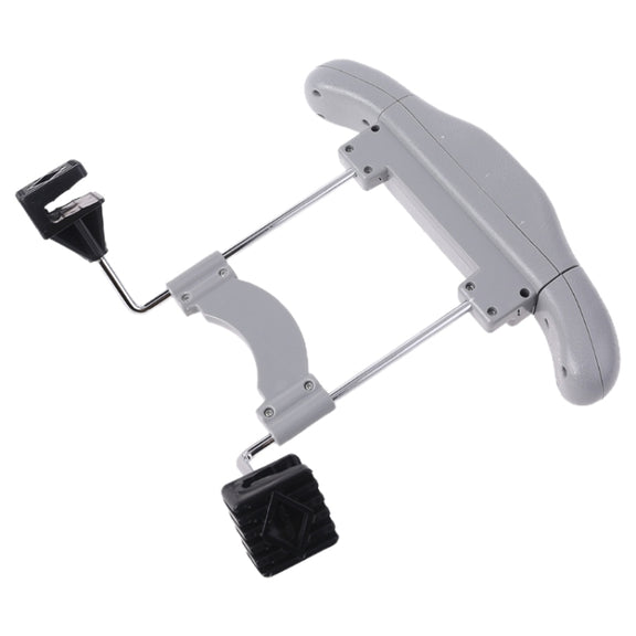 Car Faux Leather Retractable Coat Hanger (Beige)