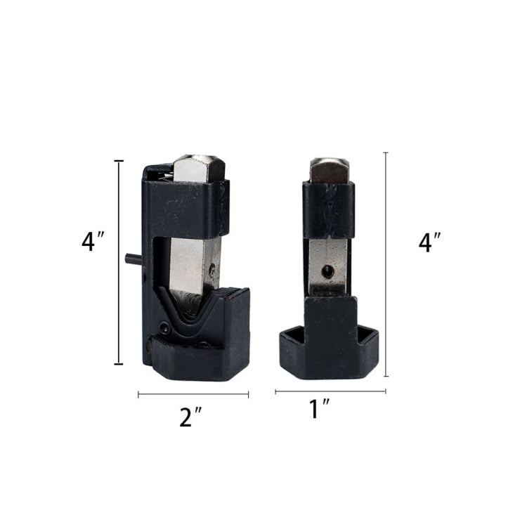 Car Battery Cable Hammer Crimper Hammer Lug Crimper Tool Pliers with T2 Copper 8 x 5/16 Heavy-duty Cold-pressed Wire Terminals