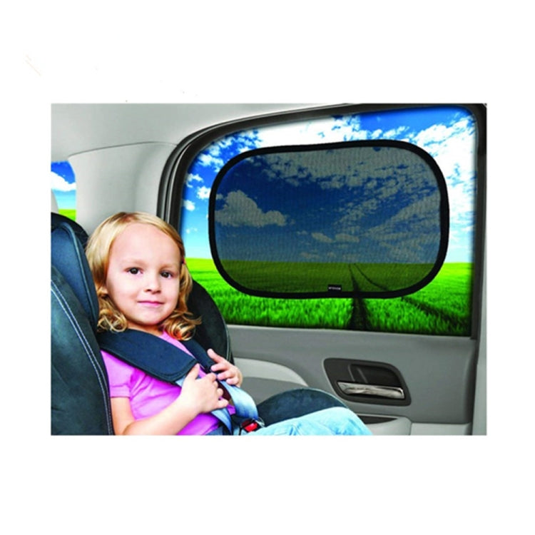 Car Net Yarn Sunscreen Electrostatic Window Sunshade Cover, Size: 51 x 31cm