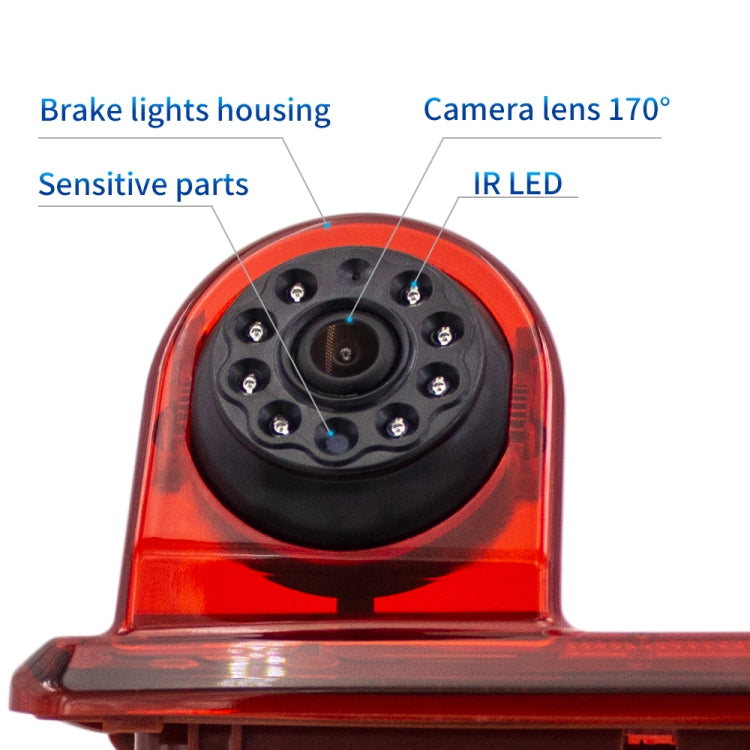 PZ463 Car Water-resistant 170 Degree View Camera for Renault / Opel