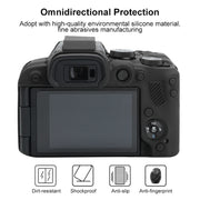 For Canon EOS R10 Soft Silicone Protective Case (Black)