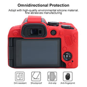 For Canon EOS R10 Soft Silicone Protective Case (Red)