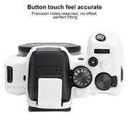 For Canon EOS R10 Soft Silicone Protective Case (White)