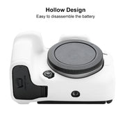 For Canon EOS R10 Soft Silicone Protective Case (White)