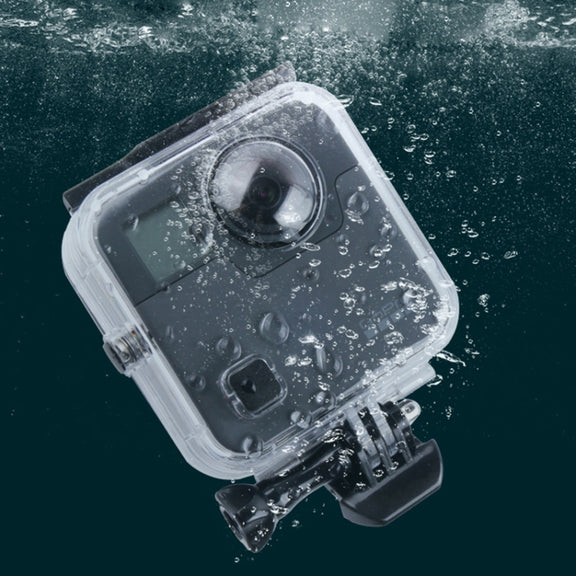 40m Water-resistant Housing Protective Case  for GoPro Fusion, with Buckle Basic Mount & Screw & Wrench