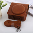 Retro Style Full Body Camera PU Leather Case Bag with Strap for FUJIFILM instax SQUARE SQ6 (Brown) - free shipping - PMC TechLife - Order now!