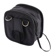 9PCS Nylon Filter Bag with Strap, Size:14��12��6cm(Black)