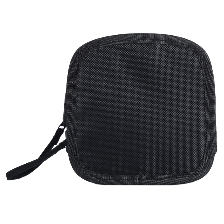 9PCS Nylon Filter Bag with Strap, Size:14��12��6cm(Black)