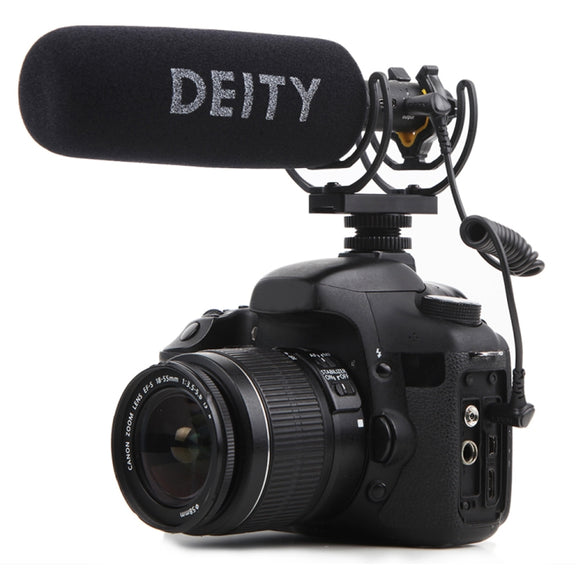 Deity V-Mic D3 Pro Directional Condenser Shotgun Microphone with Shock Mount (Black)