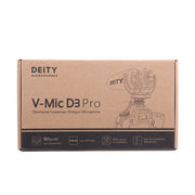 Deity V-Mic D3 Pro Directional Condenser Shotgun Microphone with Shock Mount (Black)
