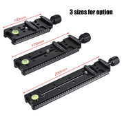 NNR-100 Multi-Purpose 100mm Nodal Rail Slide Plate QR Clamp Macro Panoramic Bracket