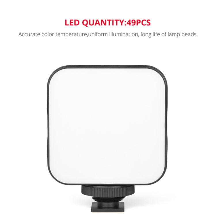 YELANGU LED01 49 LED Video Light for Camera / Video Camcorder (Black)
