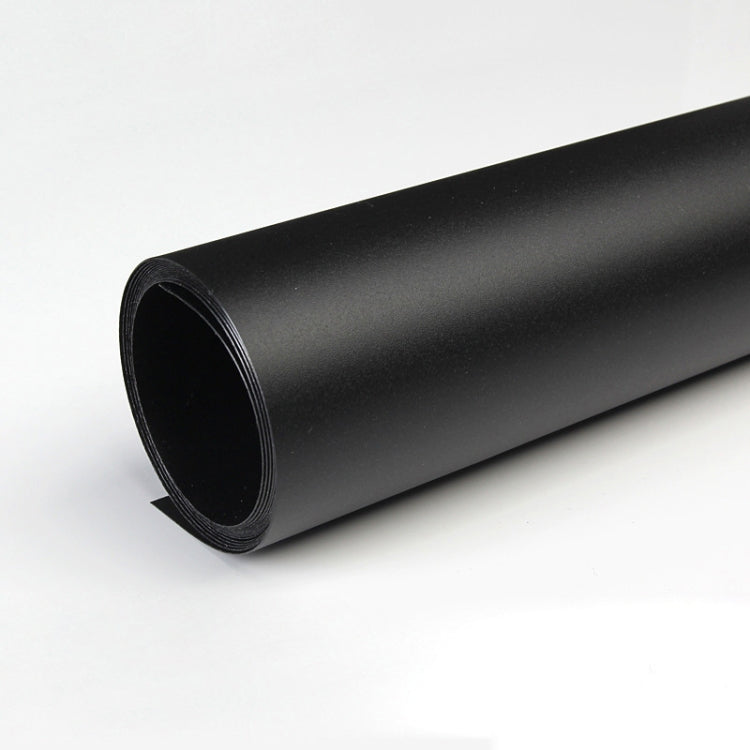 120x200cm PVC Paper Matte Photography Background(Black)