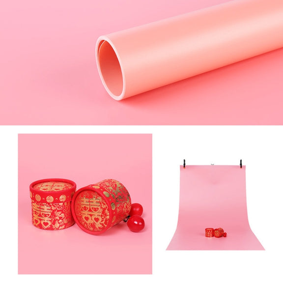 120x200cm PVC Paper Matte Photography Background(Pink)