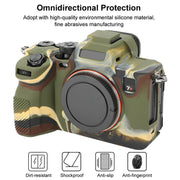 For Sony ILCE-7RM5 / Alpha 7R V Soft Silicone Protective Case (Camouflage)