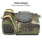 For Sony ILCE-7RM5 / Alpha 7R V Soft Silicone Protective Case (Camouflage)