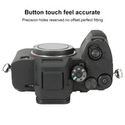 For Sony ILCE-7RM5 / Alpha 7R V Soft Silicone Protective Case (Black)