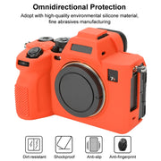 For Sony ILCE-7RM5 / Alpha 7R V Soft Silicone Protective Case (Orange)