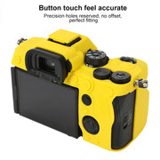 For Sony ILCE-7RM5 / Alpha 7R V Soft Silicone Protective Case (Yellow)