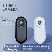 DM-10 Mini Thumb Action Camera with Charging Case (White)