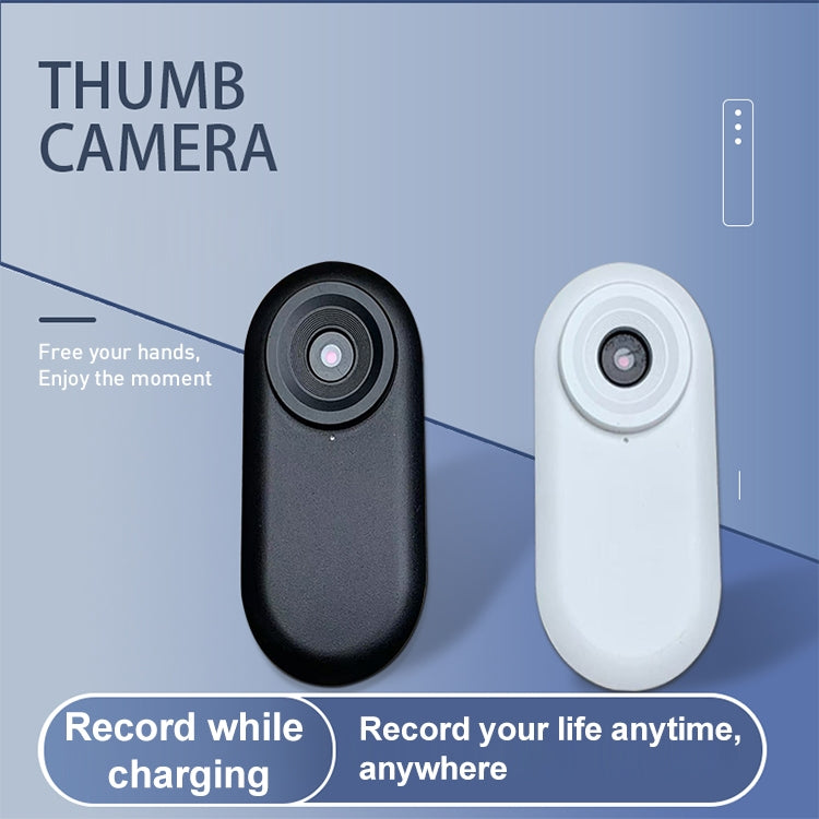 DM-10 Mini Thumb Action Camera with Charging Case (Black)